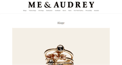 Desktop Screenshot of meandaudrey.com